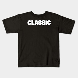 Exploring the Enduring Charm of Classic Words Kids T-Shirt